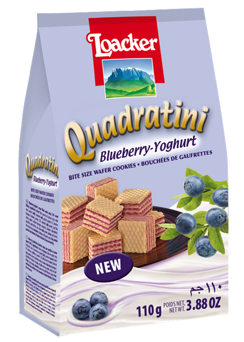 Quadratini Blueberry - Yogurt (Чорнично-йогуртовая начинка)